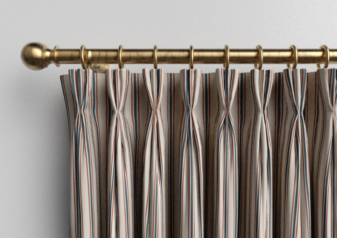 The British Stripe Co. Mary, Teignbridge No.2 - Made to Measure Curtains - Image 11